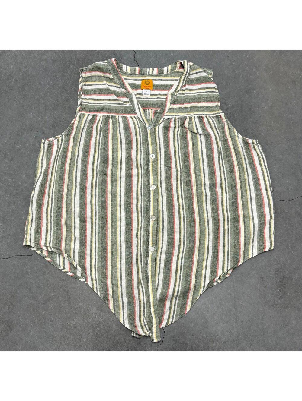 Ruby Rd Striped Blouse